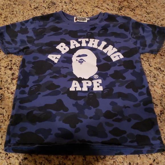 Bape Shirts Blue Bape Camo Bape Tee Poshmark Bape Shirts Blue Bape Camo Bape Tee Poshmark
